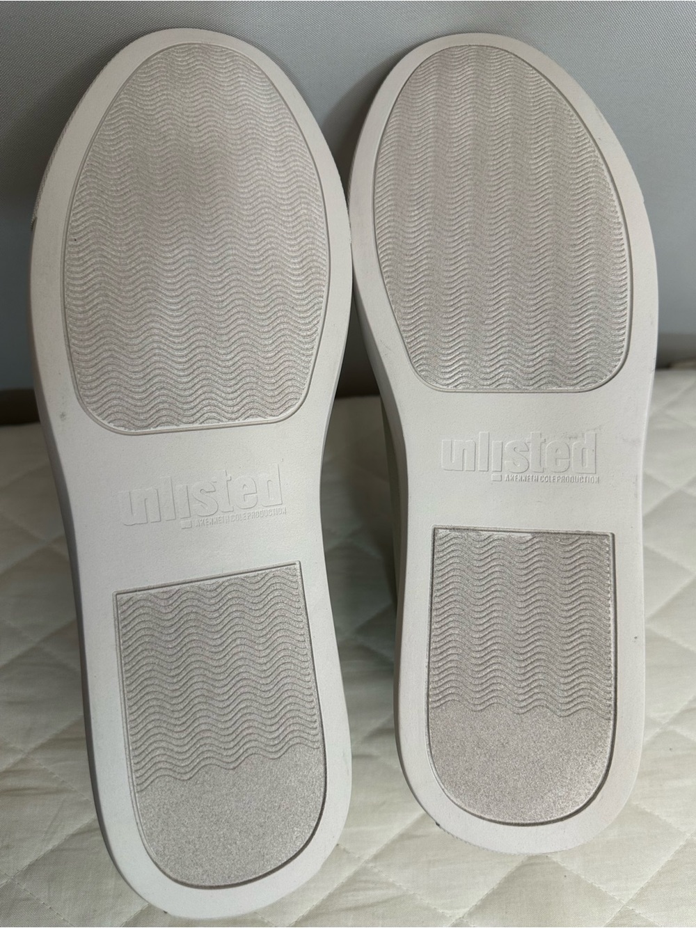 Kenneth Cole Unlisted Mens Size 9 White High-Top Leather Sneakers Lace Up New - Picture 8 of 8